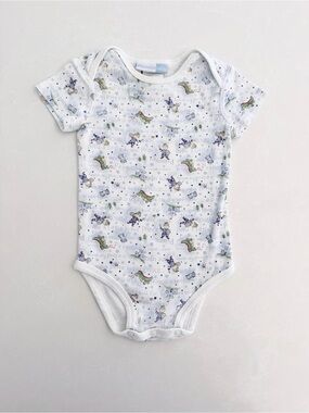 Vintage Vitamins Baby Storybook Dragon Bodysuit • Size 3-6M